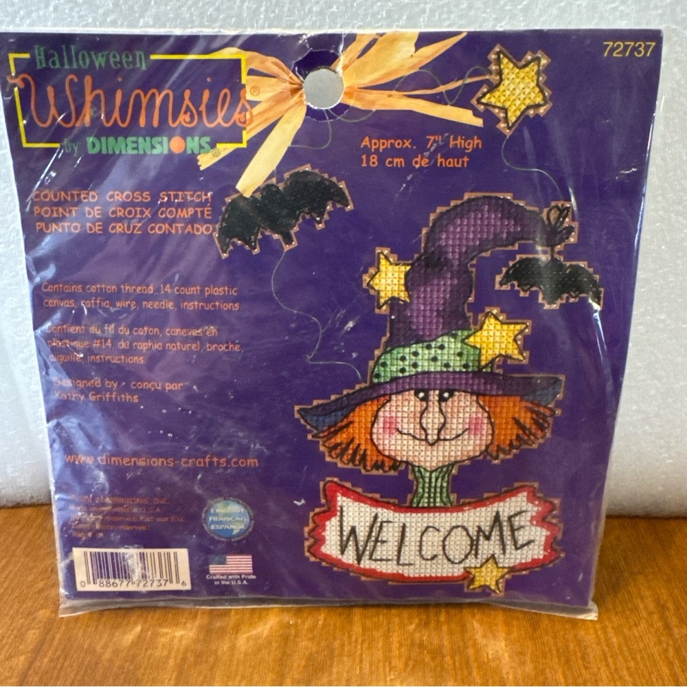 Dimensions Halloween Whimsies Welcome Cross Stitch Kit